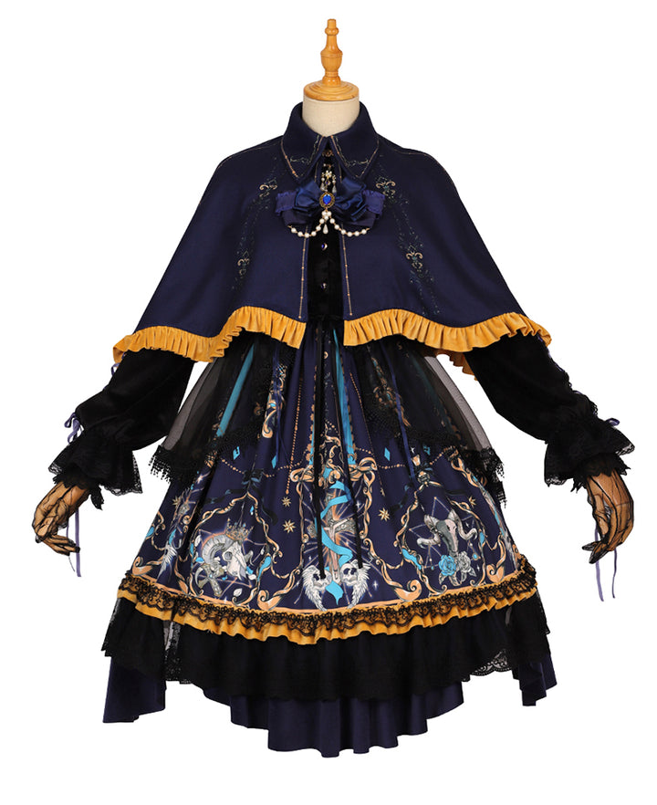 YingLuoFu God Redemption Darkness Gothic OP Dress   