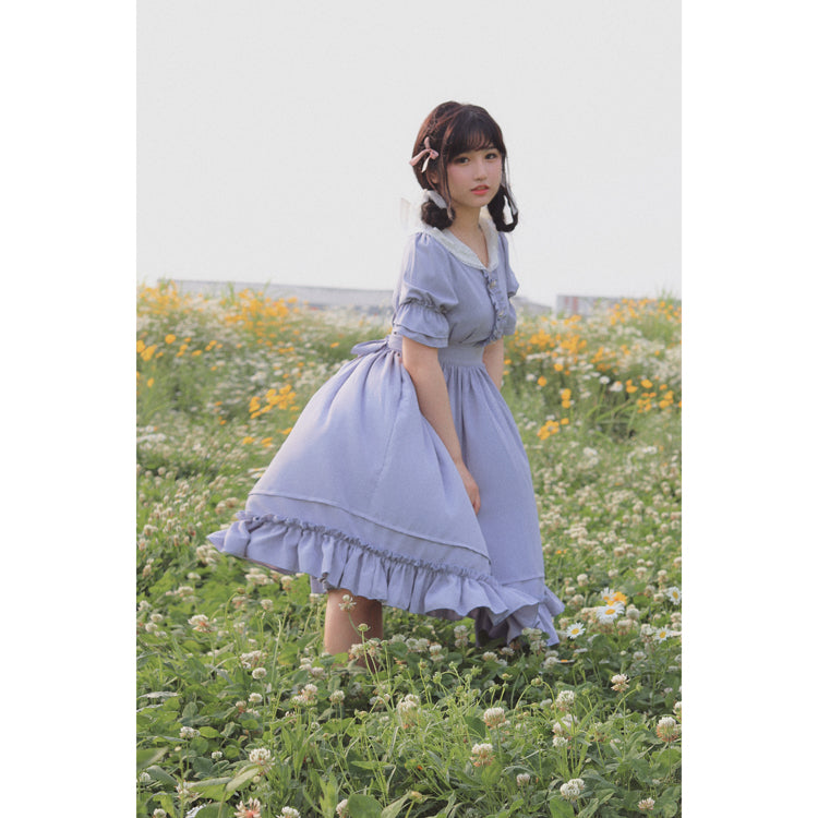 Sweet Wood - Plus Size Vintage Lolita OP Dress 3806:20653
