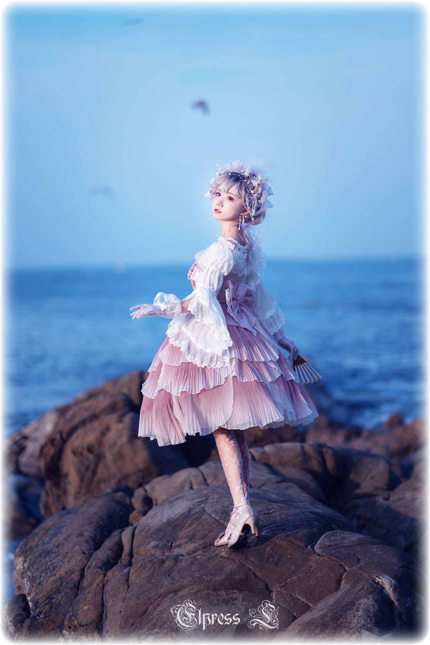 Elpress L - Fish Scale - Elegant Lolita JSK