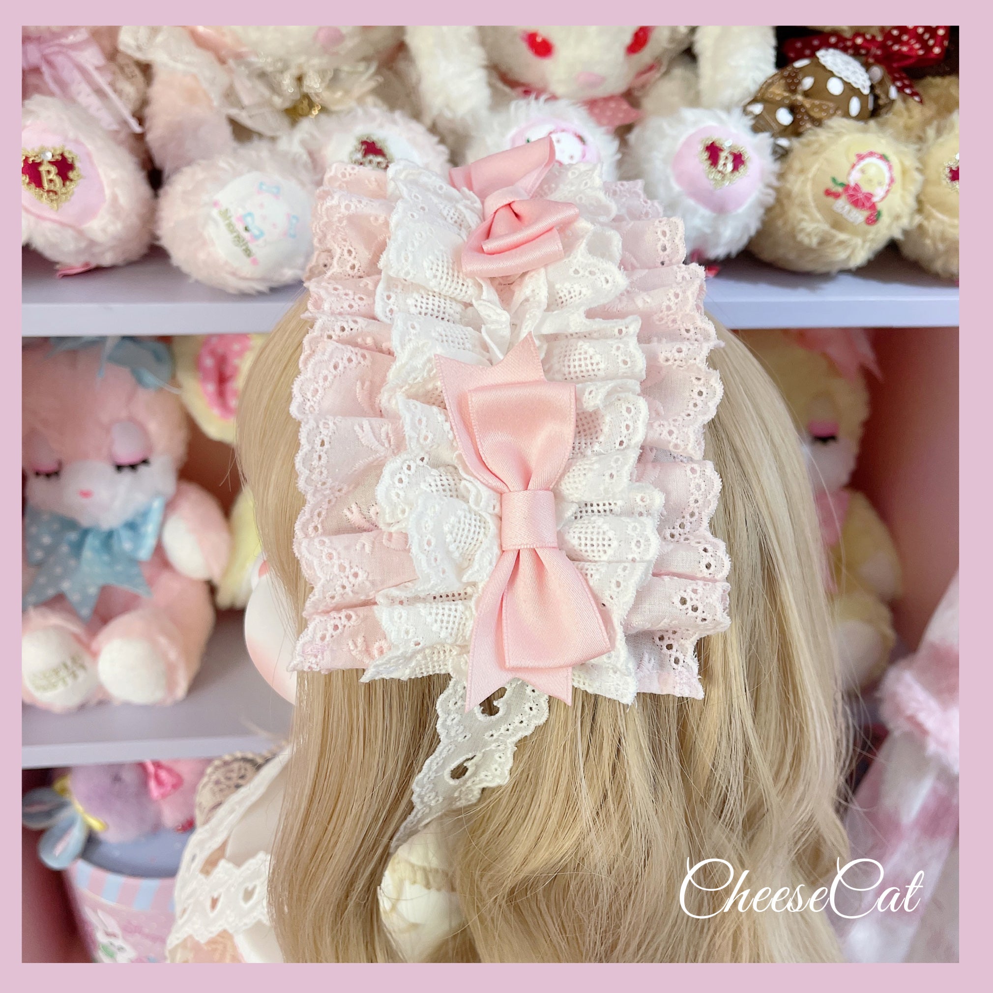 (Buyforme) Cheese Cat~Doll Lullaby Tabby Cat Cotton Lolita Headdress 7058:78212
