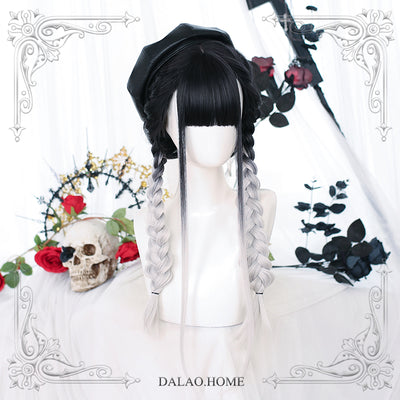 Dalao Home~Nightmare~Long Straight Natural Gradient Lolita Wig   