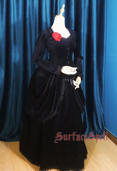 Surface Spell~Twilight Manor~Gothic Lolita Jacket Winter Suit   