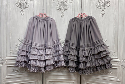 Little Dipper~Chinese Bellflower DIY Match Elegant Lolita Skirt   