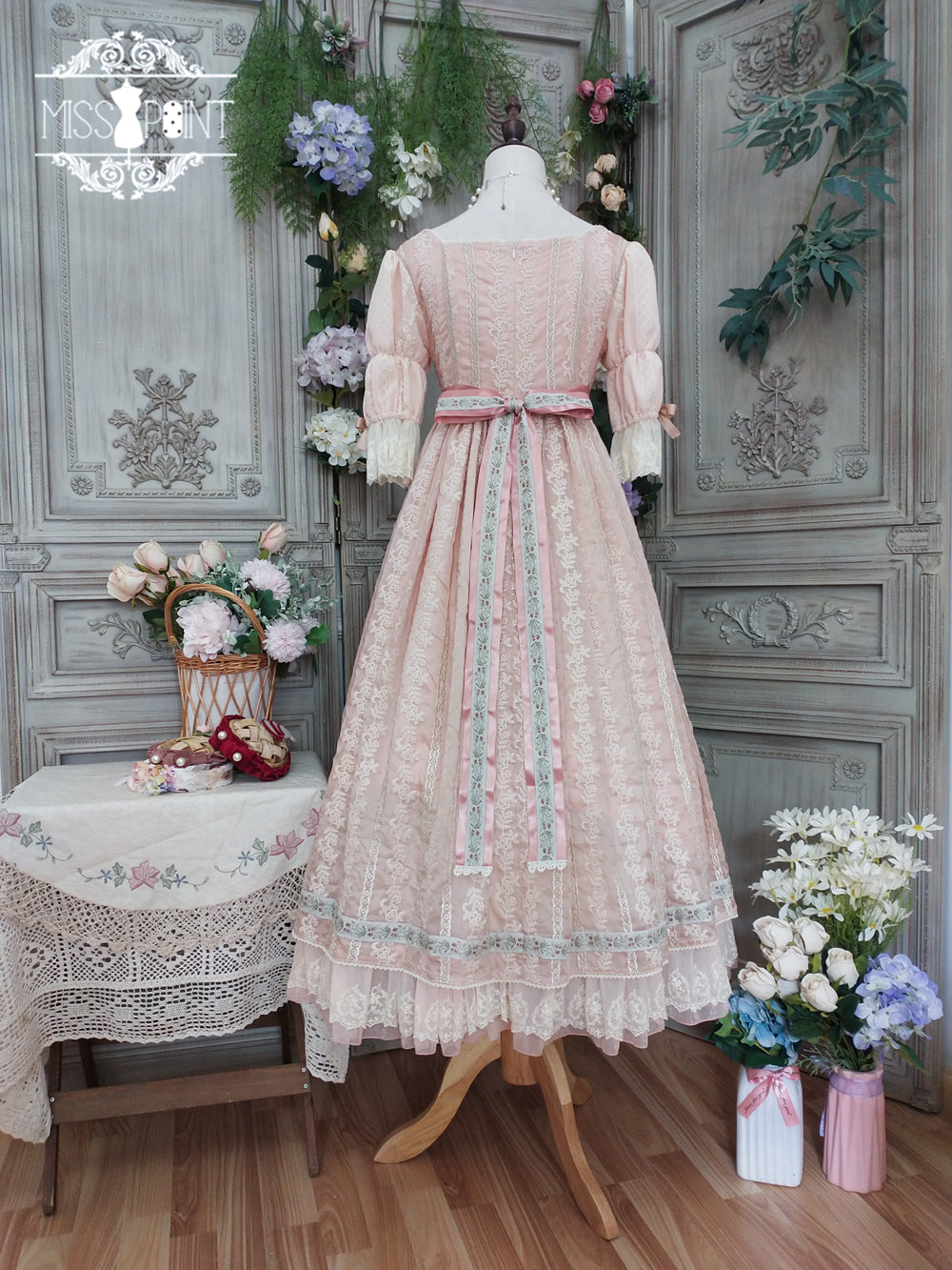 Miss Point~The Sally Gardens~Elegant Lolita Empire-cut OP Dress 8506:91770