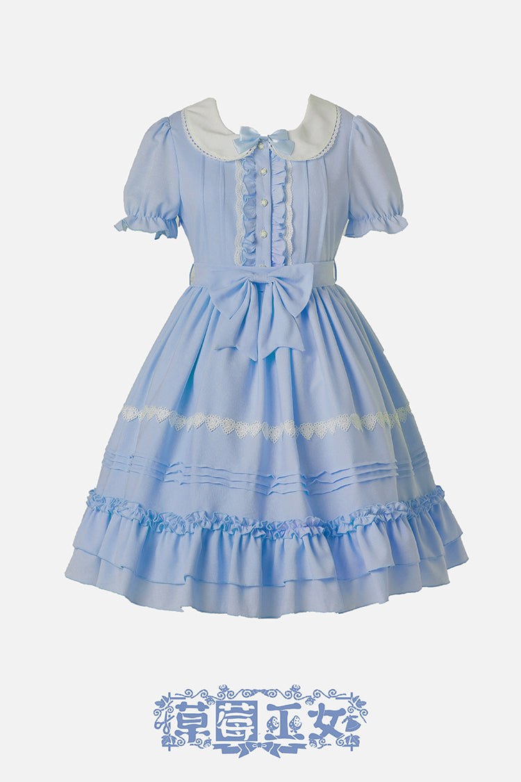 Strawberry Witch~Ice Cream Puffs~ Sweet Lolita OP (2XL L M S XL) 798:127772
