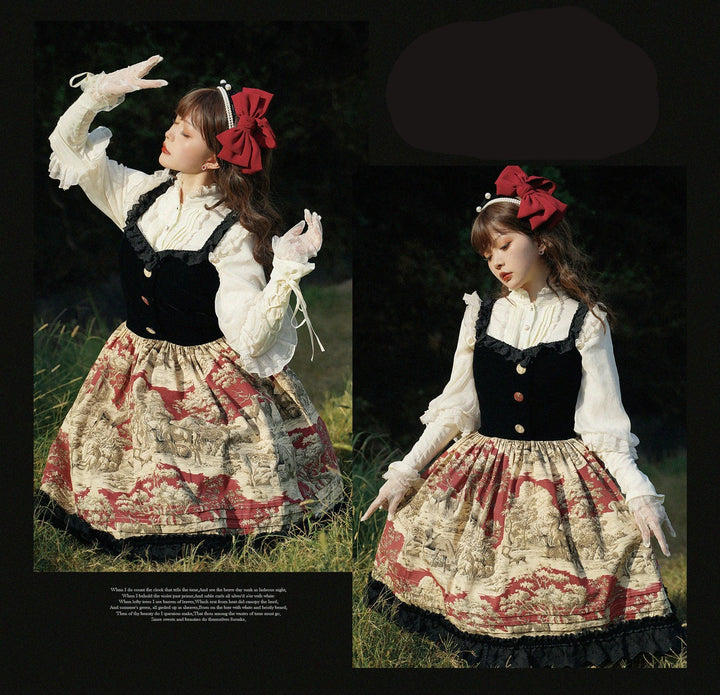 Magic Tea Party~Winter Hunting Period~Classsic Lolita JSK   