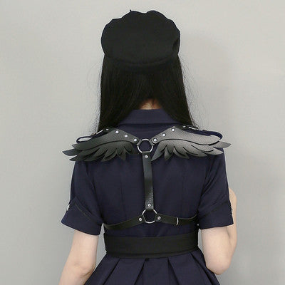 YourHighness~Judge's Oath~Military Lolita Accessories free size wing-shape corset 
