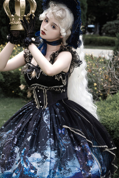 Your Princess~Witches' Night~Gothic Lolita Jumper Dress   