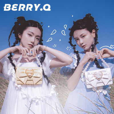 BerryQ~Pearl Chain Crossbody Lolita Handbag   