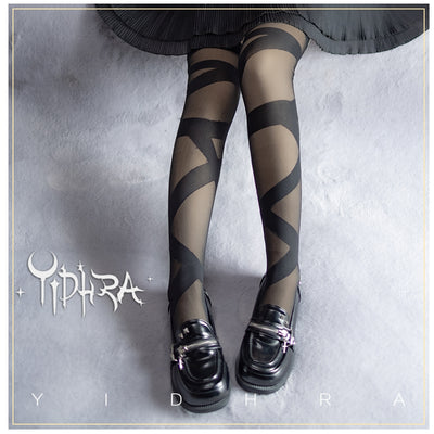Yidhra~Reverberation Summer Long Stockings   