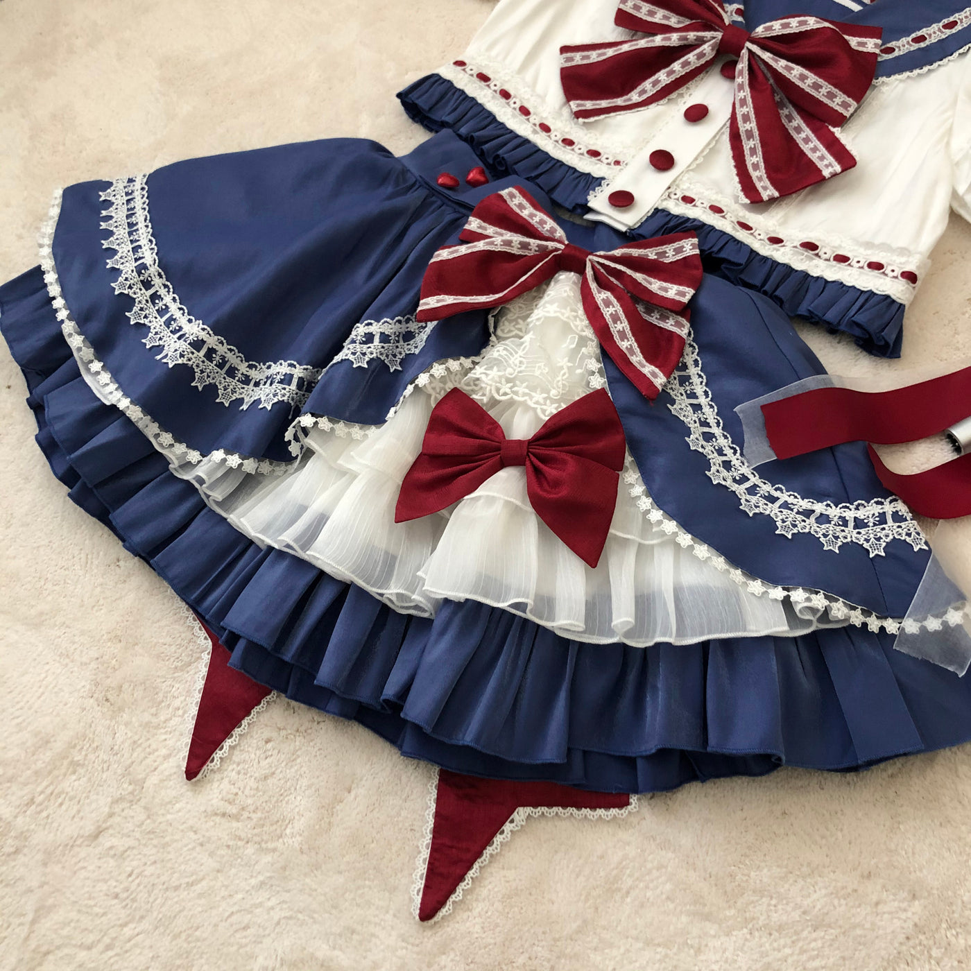 Star Fantasy~Rising Star Lolita SK Kawaii Skirt   