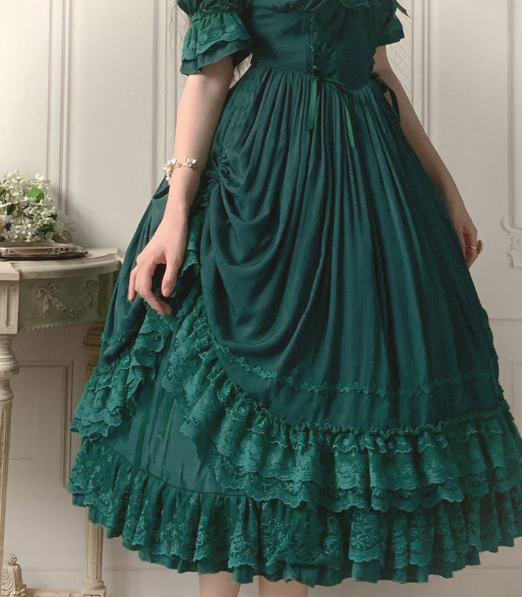 (Buyforme) Sweet Wood~ CLA Vintage French Lolita OP Dress   