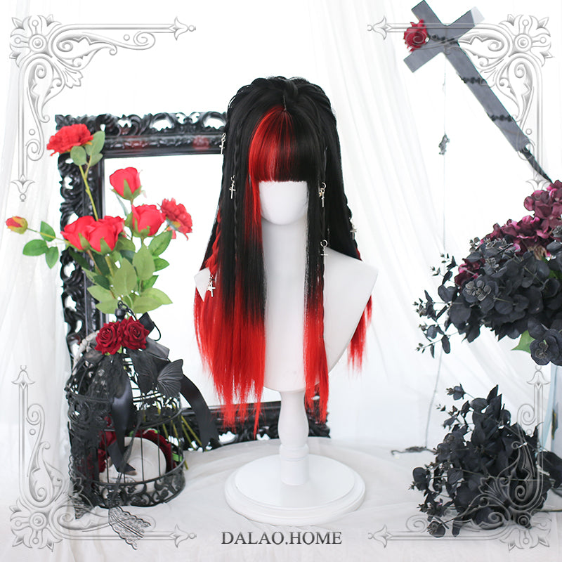 Dalao Home~Phoenix Bird~Gothic Lolita Wig Long Straight Hair   