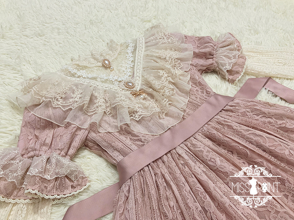 Miss Point~Woody Rose~Pure Color Lolita OP 352:63153