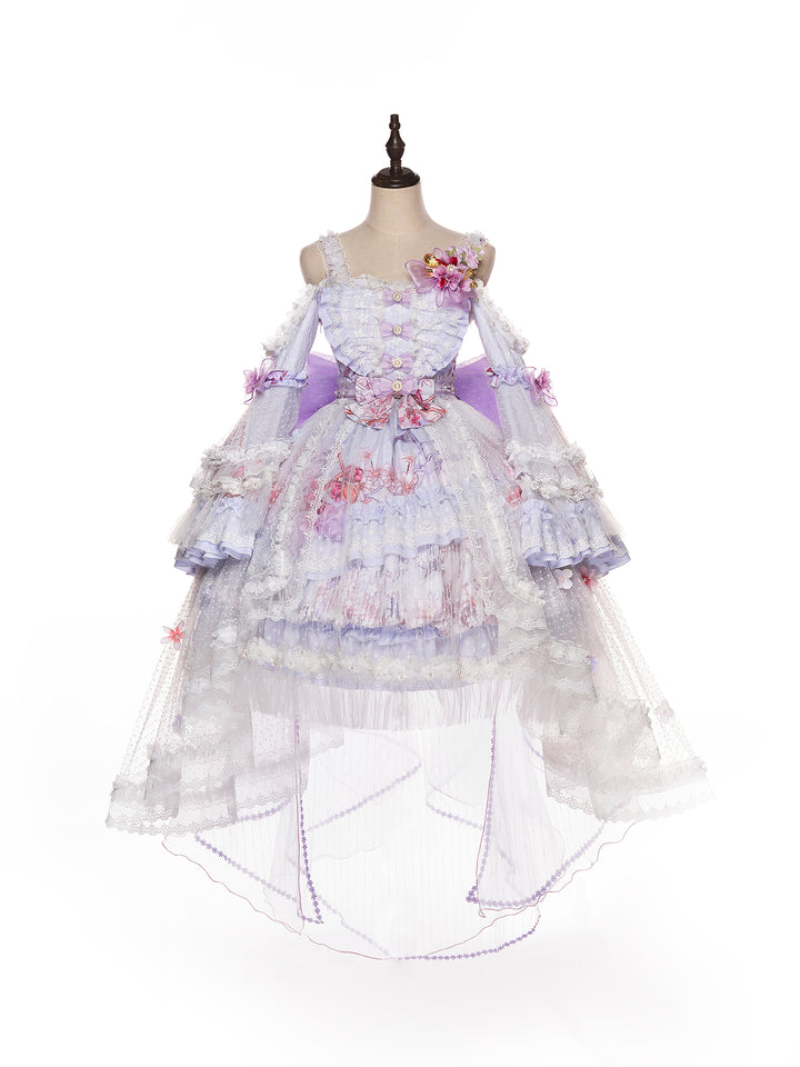 Youpairui~Sylph~Classic Lolita Tea Party Jumper Dress Free size JSK 