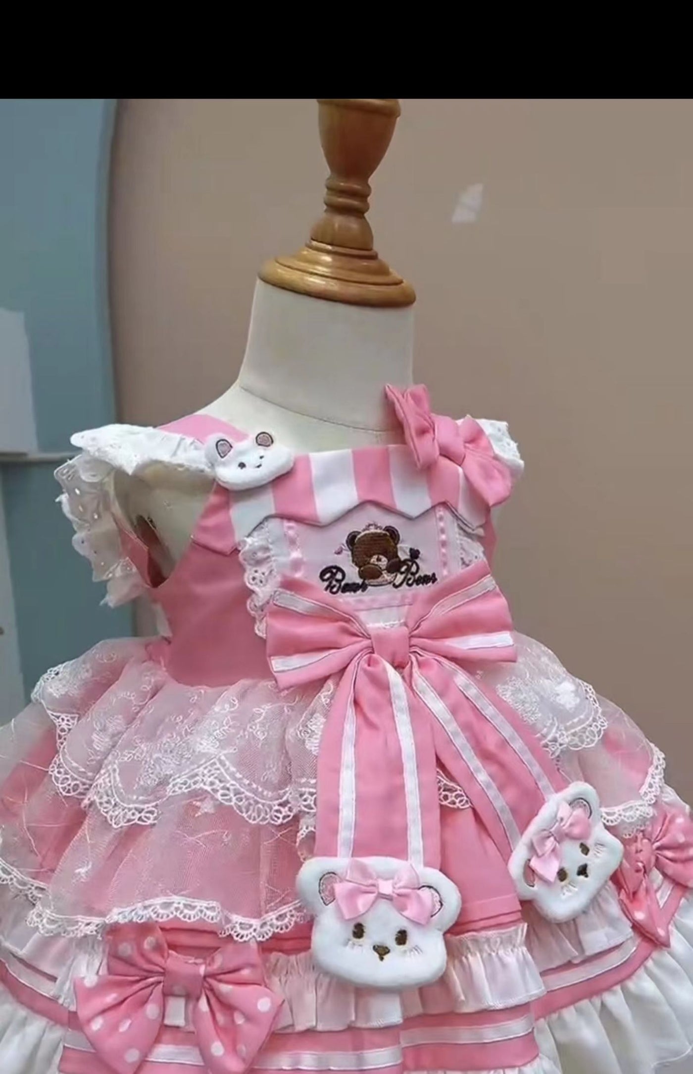 (Buyforme)Ming Tang Yuan~Autumn Pink Kid Lolita Dress   