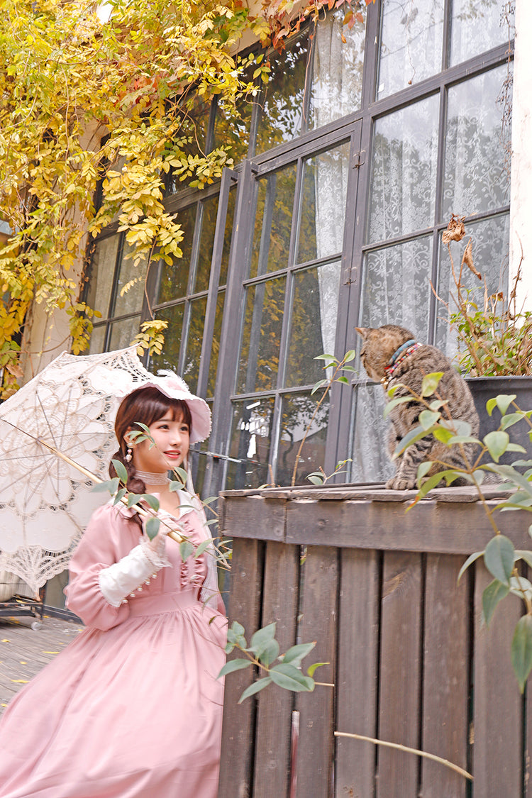 Sweet Wood - Lola's Diary - Multicolors Classic Lolita Plus Size OP Dress