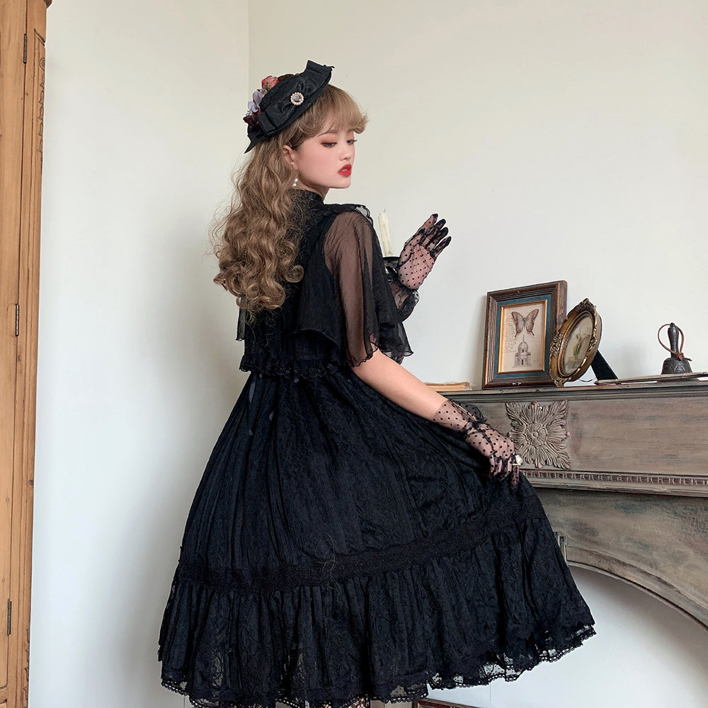 Miss Point - Woody Rose - Elegant Retro Lolita Blouse