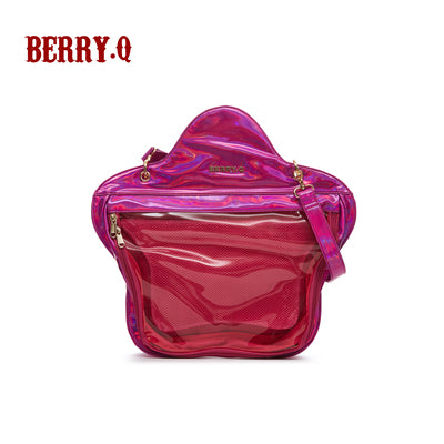 BerryQ~Fashionable Lolita Ita bag Five-pointed Star Shaped radiation pink  
