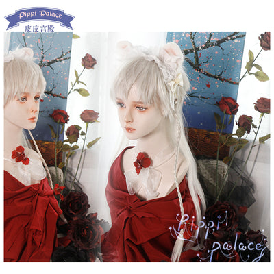 Pippi Palace~Multicolor Short Long Pigtail Lolita Wig   