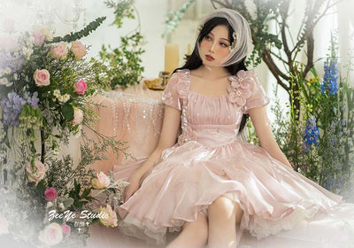 ZeeYe~Umbrellaleaf~French Lolita Shining OP Dress   