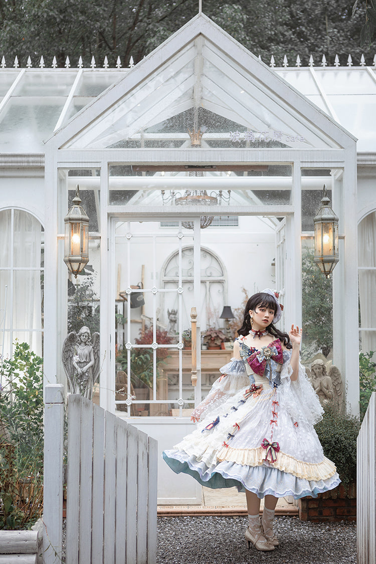 Fantastic Wind ~ Fairytale Embroidered Princess Lolita Hat