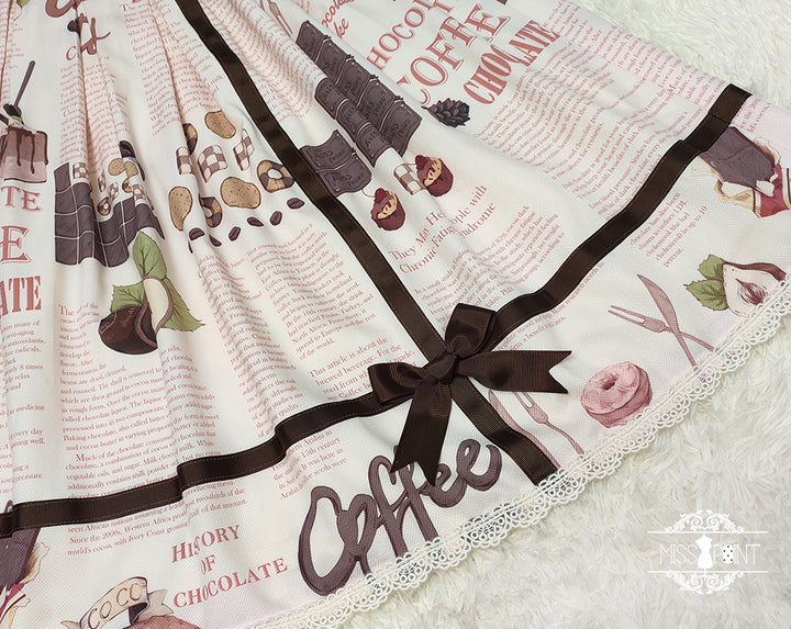 Miss Point~Chocolate Daily  Customize Sweet Lolita Skirt   