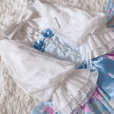 (BuyForMe) Little Fairy Tale~Little Cream~ Middle Sleeve Lolita Blouse XS lace white 