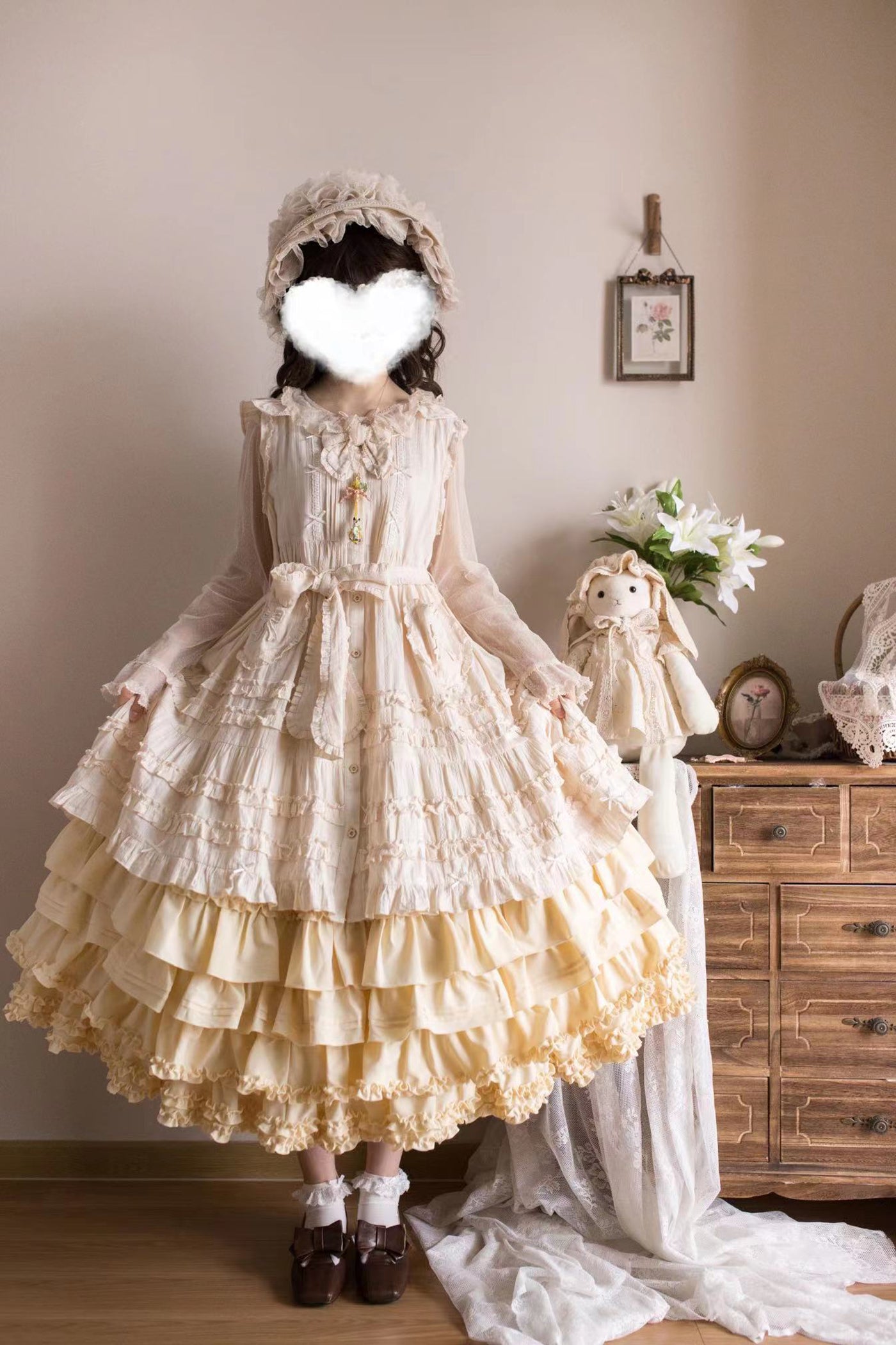 Little Dipper~Chinese Bellflower DIY Match Elegant Lolita Skirt   