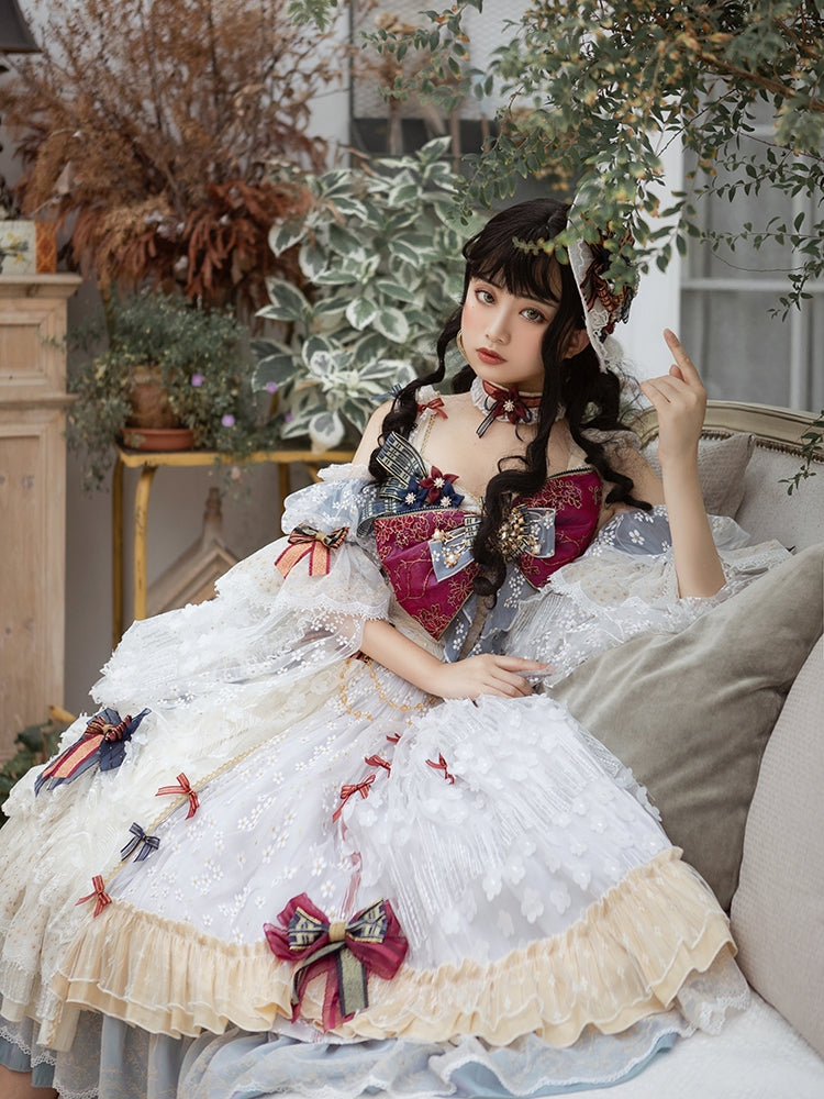 Fantastic Wind ~ Fairytale OP Embroidered Princess Lolita Dress   