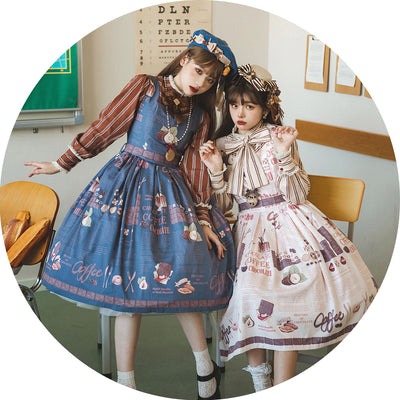 (BuyForMe) Miss Point~Chocolate Daily~Classic Lolita Fashion JSK   