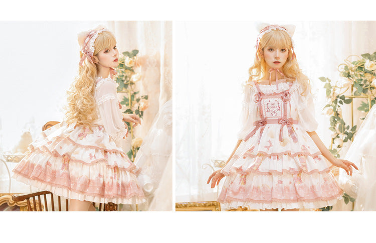 Sweet Rock Candy Cat Lolita JSK   