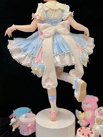Alice Girl~Kawaii Lolita JSK Dress~Candy Cat Jumper Skirt   