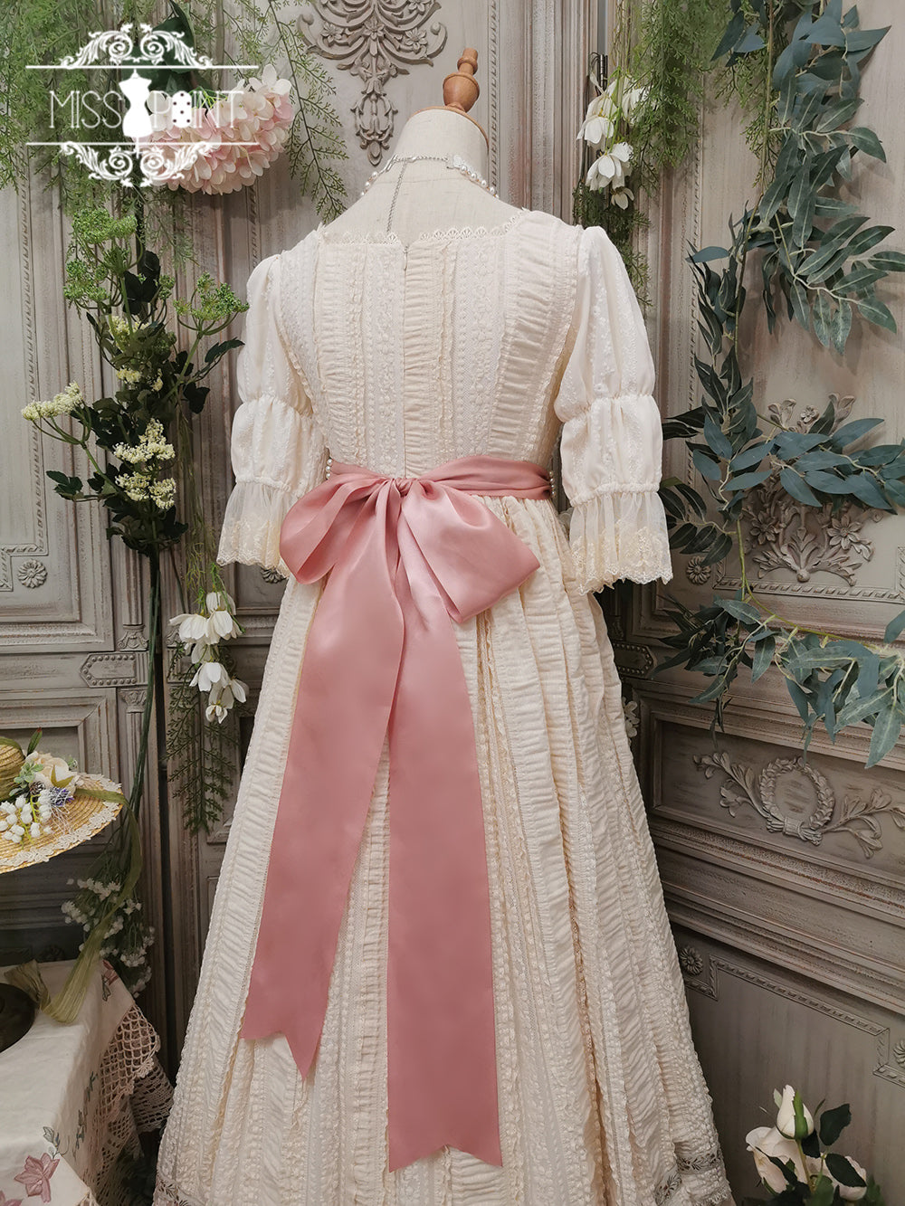 Miss Point~The Sally Gardens~Multicolors Ribbon Lolita Sash 8496:91384