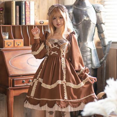 Eieyomi~Bear Cookies ~Sweet Lolita Princess Lolita OP S  