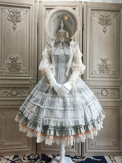 Alice Girl~Camellia Blooms~Elegant Lolita JSK Dress   