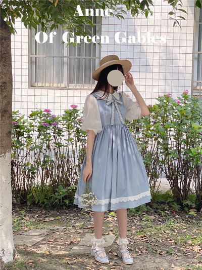 EESSILY~Anne of Green Gables~Summer Sweet Lolita Dress   