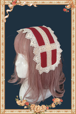 Infanta~Breath of Heaven~Gothic Lolita Jumper Dress S red hairband (L M S) 5874:1675