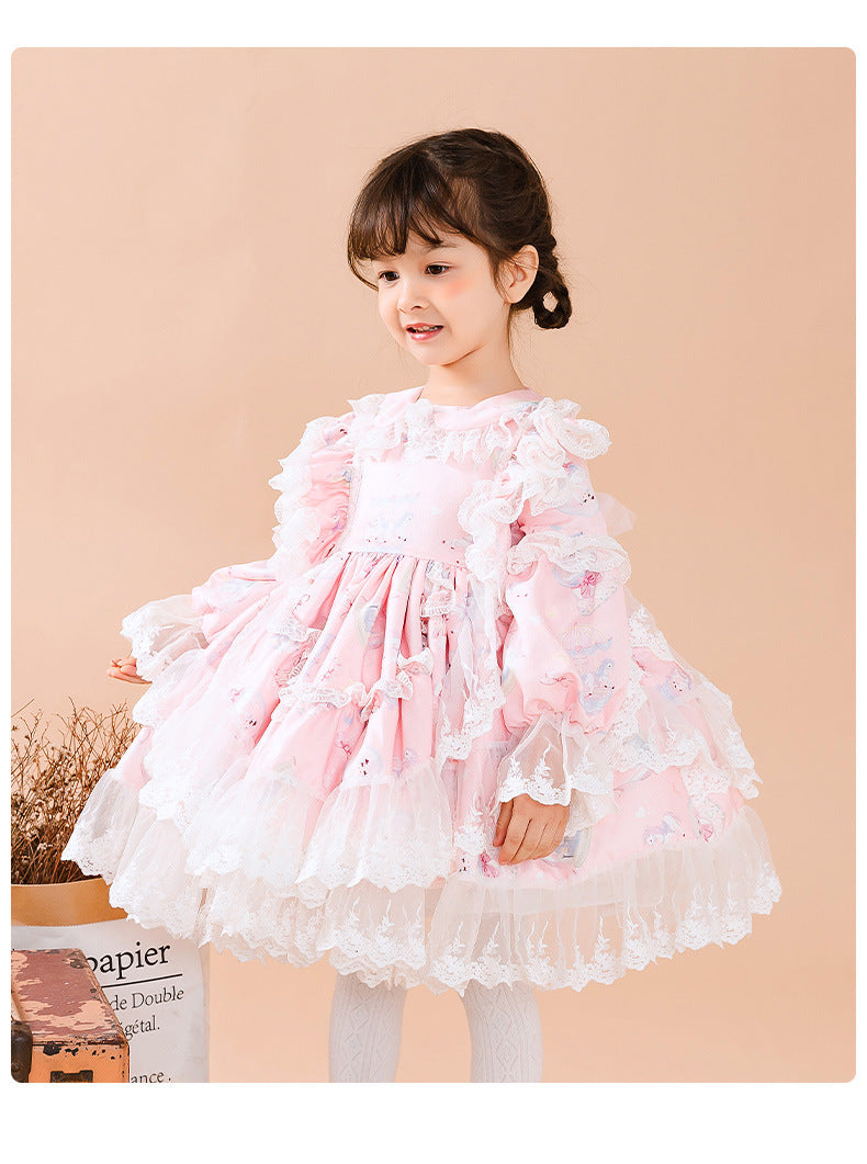 Kid Lolita Spring Princess Dress   