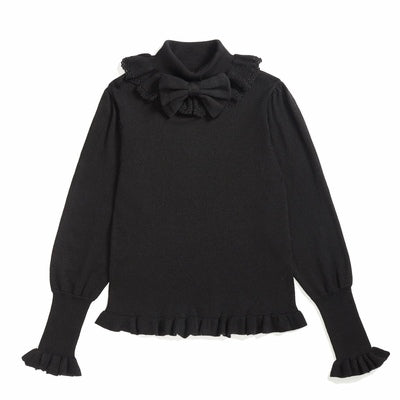 (BuyForMe) PPX STUDIO~Sweet Lolita Woolen Sweater Multicolors free size black 