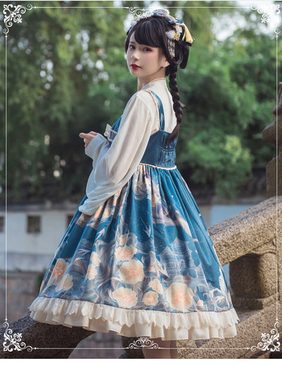 Qinghuayan Chinese Style Lolita JSK Dress   