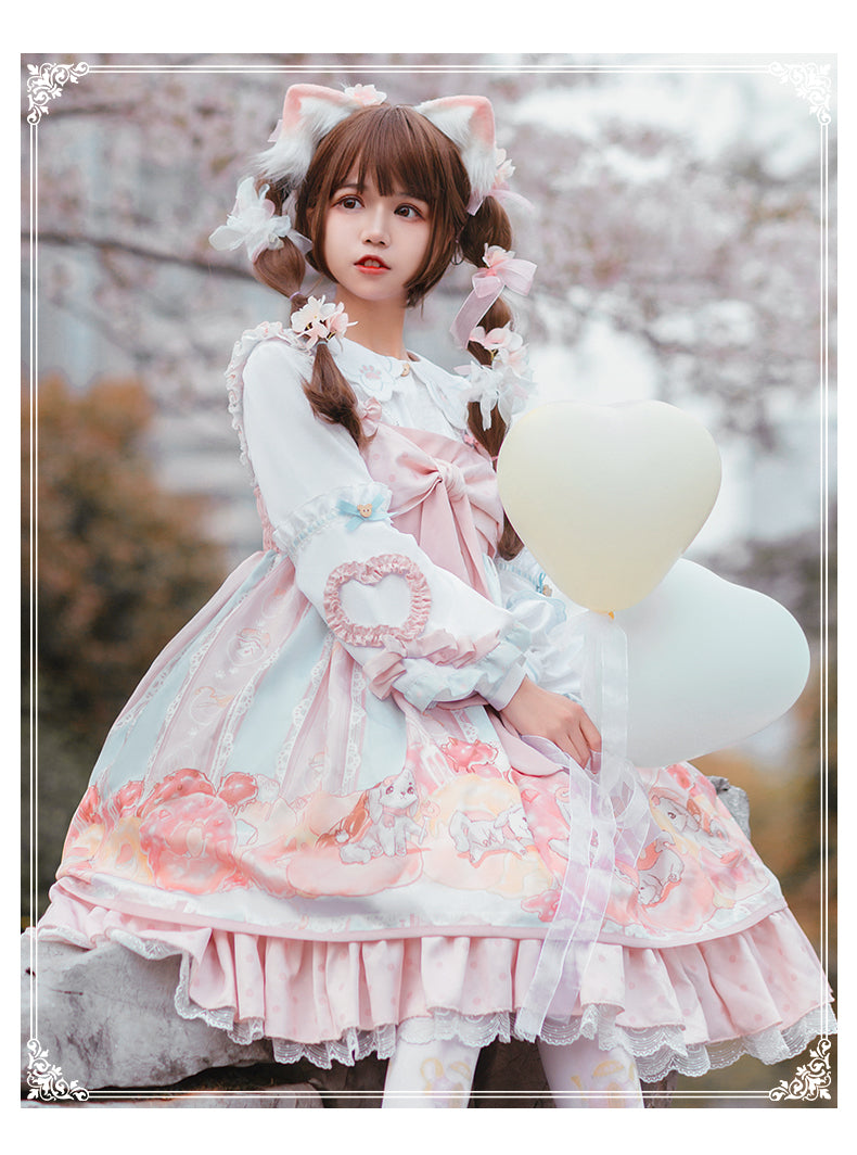 YingLuoFu - Sweet Lolita Princess Jumper Dress