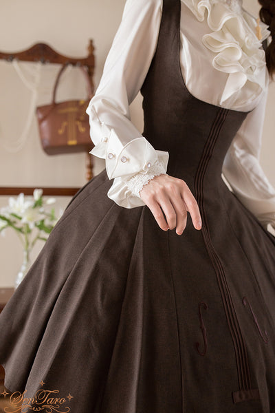 Sentaro~Dark Forest~Elegant Baroque Lolita Blouse   