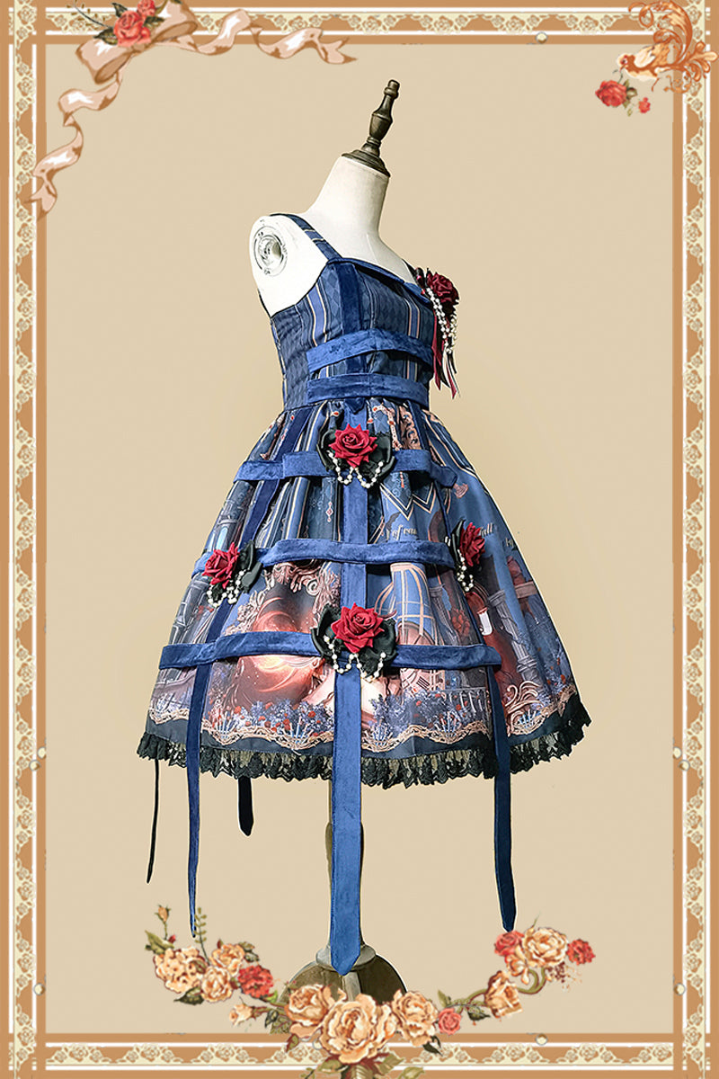 Infanta~Midnight Magic~Gothic Lolita JSK Dress   