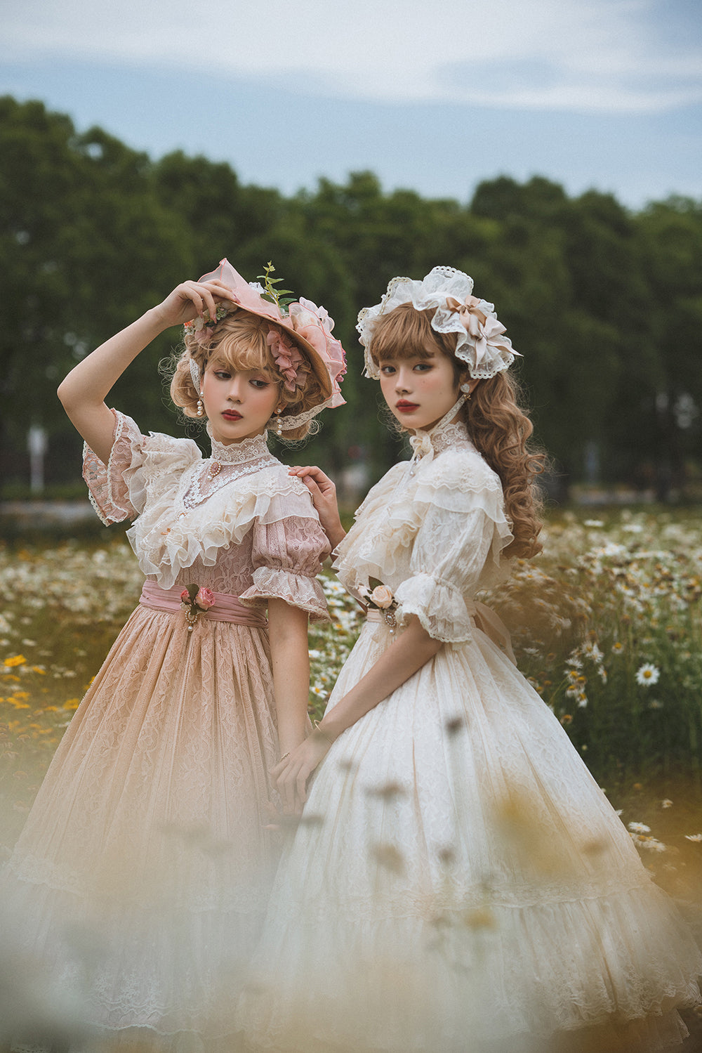 Miss Point - Woody Rose - Pure Color Lolita OP