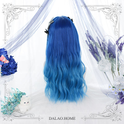 Dalao Home~Mirror Moon~Long Curly Irregular Lolita Wig   