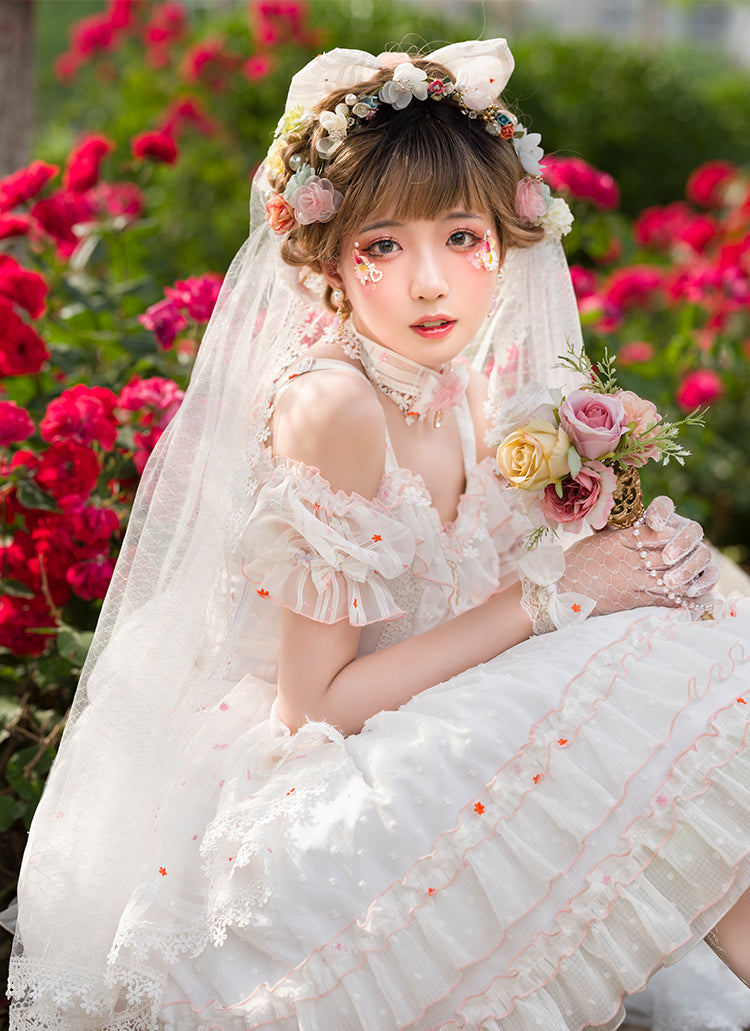 Youpairui - Bucharest - Calssic Lolita Jumper Dress Set