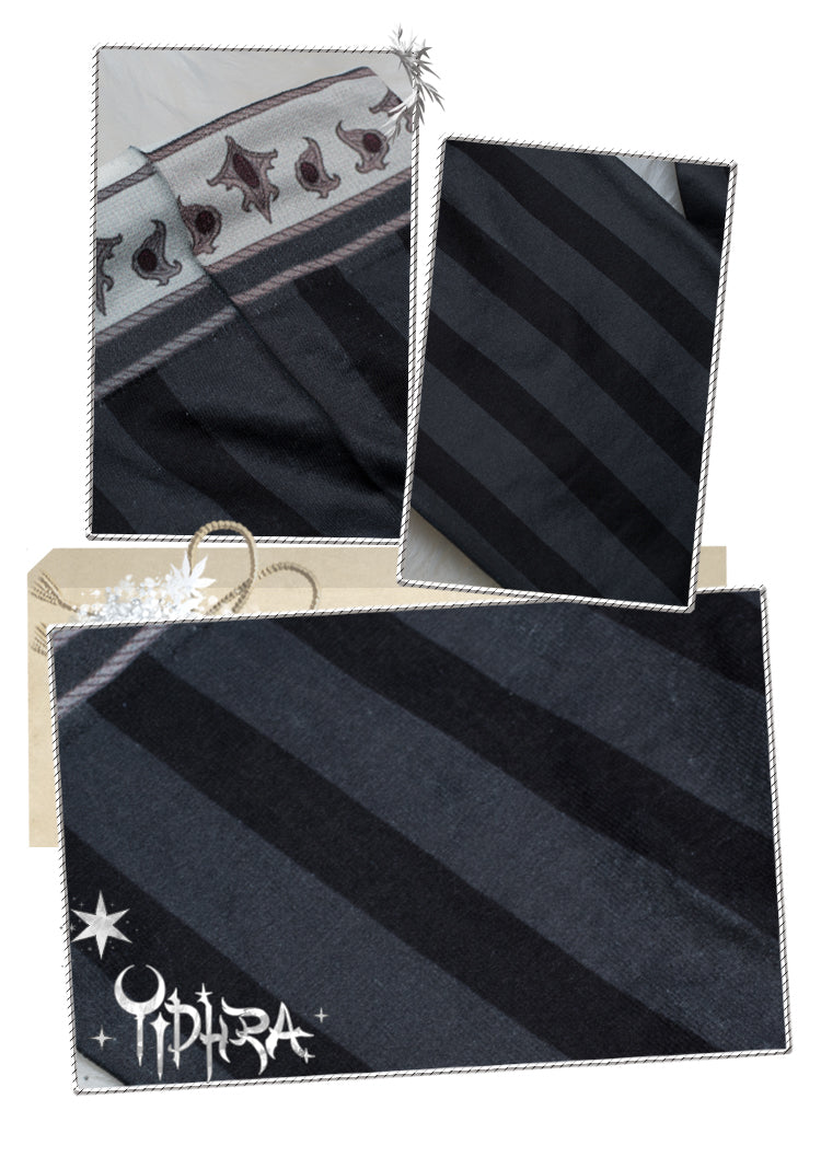 Yidhra~Midnight Circus~Argyle Digital Print Lolita Stockings   