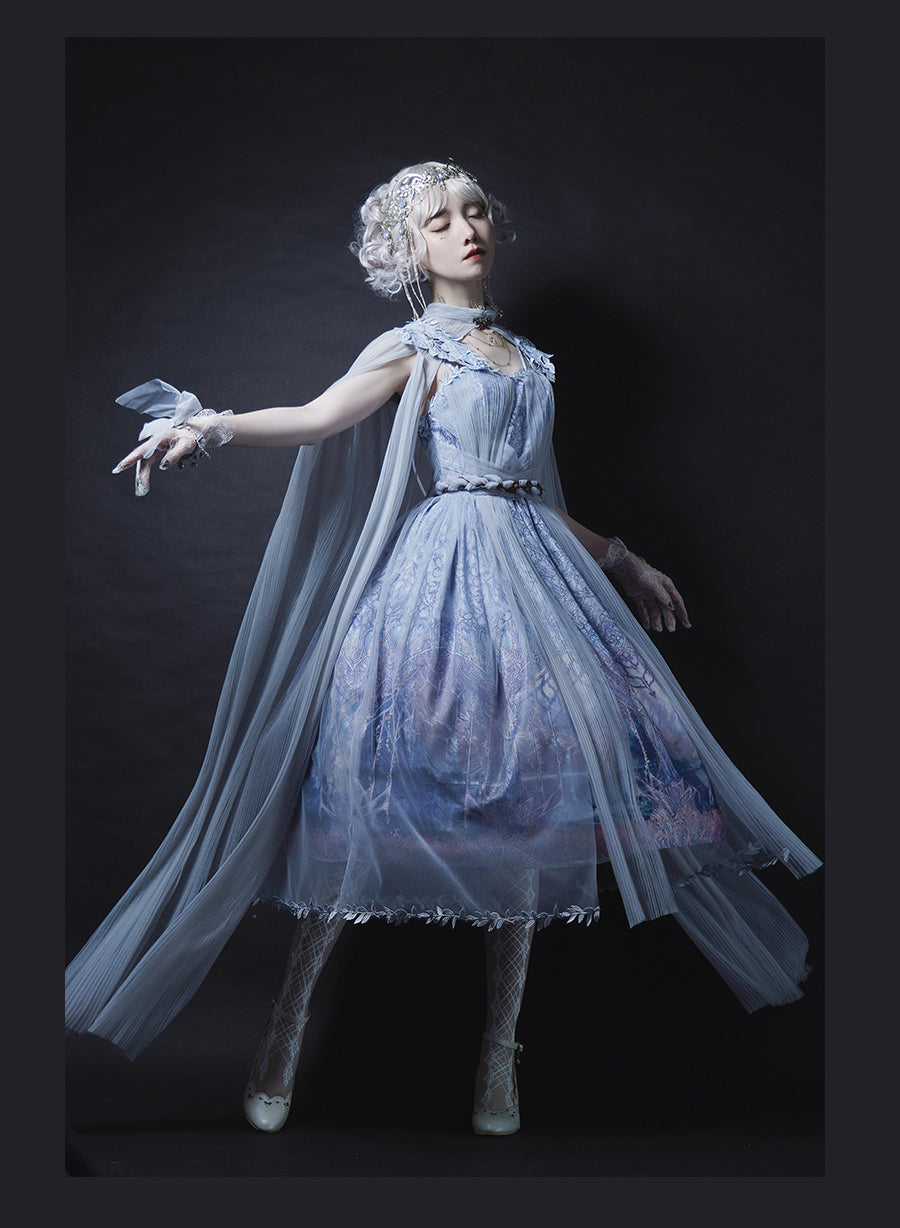 FunCcino - Dense Forest Corridor - Elegant Lolita Jumper Dress