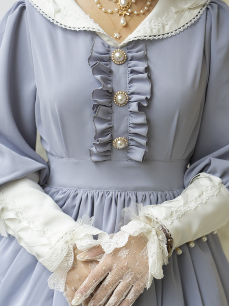 (BuyForMe) Sweet Wood~Lola's Diary~Multicolors Classic Lolita Plus Size OP Dress 6104:759